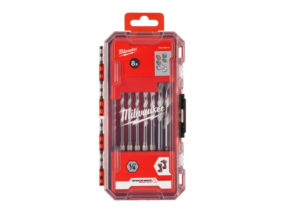 Preisreduziert MILWAUKEE sada vrtáků Multi Material 8 ks