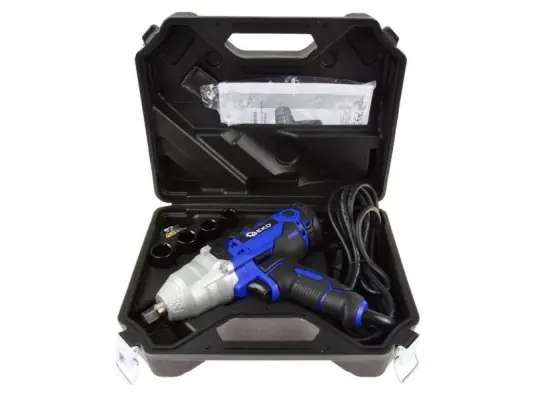 Neuheit Elektrický rázový utahovák 1/2" 720 Nm, 450W, s příslušenstvím GEKO