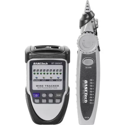Detektor + tester kabelů Basetech BT-300 WT Jetzt Bestellen