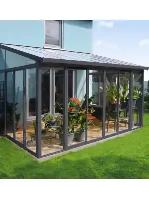 Geprüft Palram Torino 3 x 4,25 šedá zimní zahrada