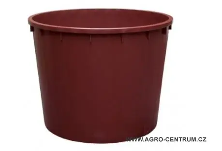 Vinařská káď 1000L červená Bestpreis