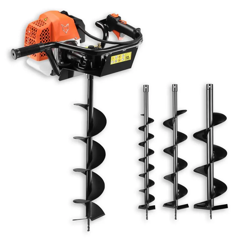 Super-Preis FUXTEC FX-EB162 zemní vrták vcetne nástavcu 100,150,200 mm