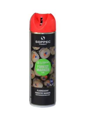 Bestpreis Značkovací sprej SOPPEC Forest Marker, 500ml, červený
