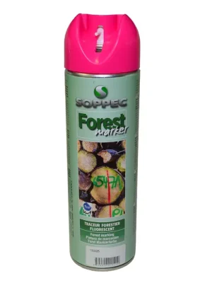 Ausverkauf Značkovací sprej SOPPEC Forest Marker, 500ml, růžový