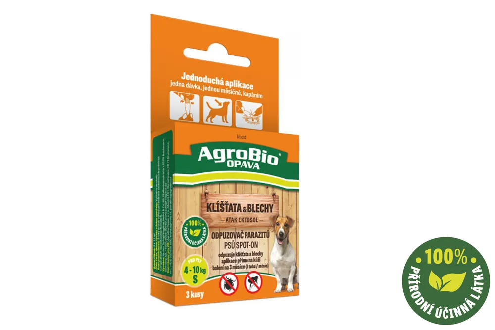 ATAK Ektosol Odpuzovač parazitů psů SpotOn - S Heißes Angebot