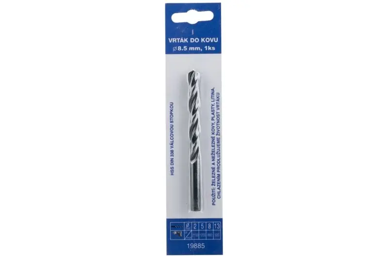 Vrták do kovu 8.5mm (1ks) Mega-Angebot