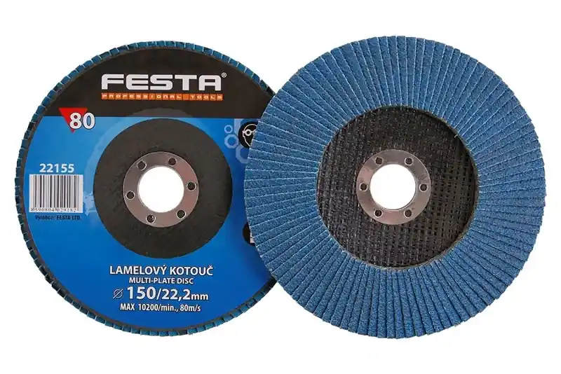 Kotouč brusný lamelový FESTA 150 P80 Top-Seller