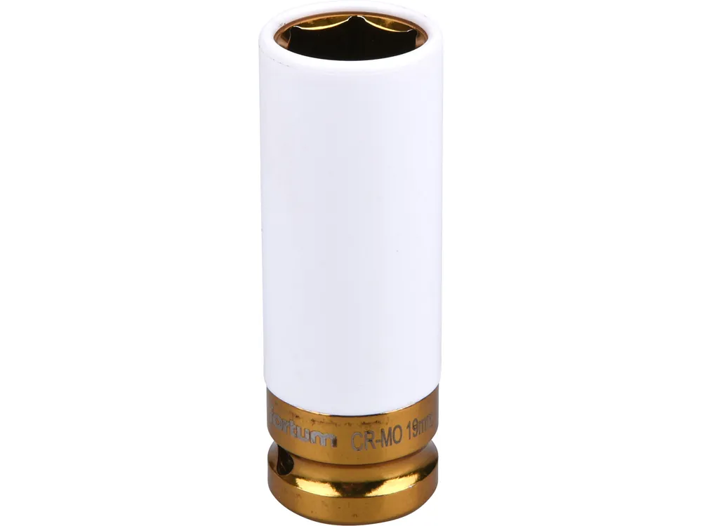 hlavice nástrčná rázová, 1/2", 1/2", 19mm, L 86mm, FORTUM 4700819 Preiswert