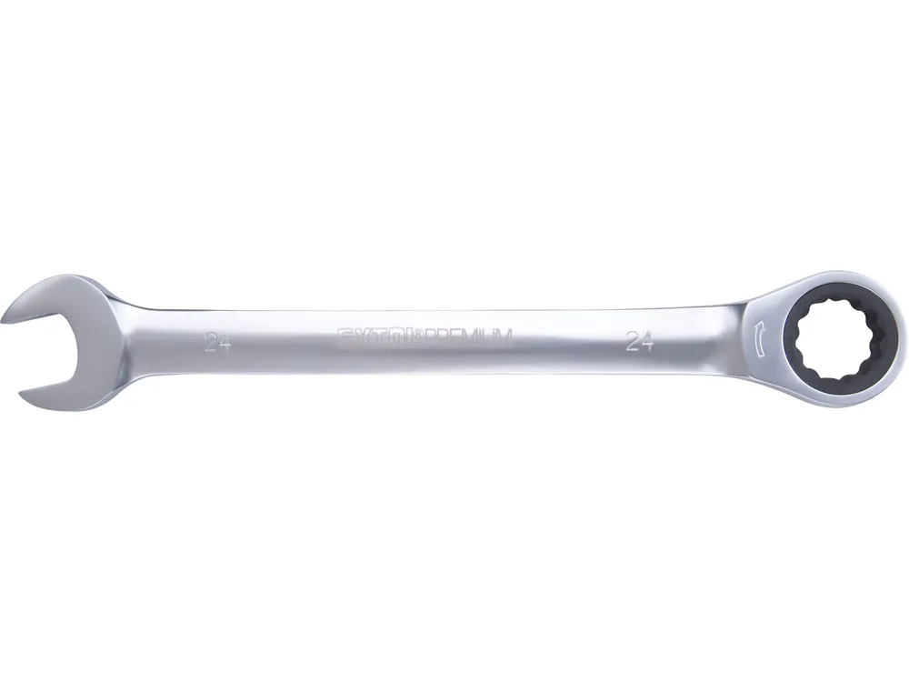 Neu klíč ráčnový očkoplochý, 72 zubů, 24mm, EXTOL PREMIUM 8816124