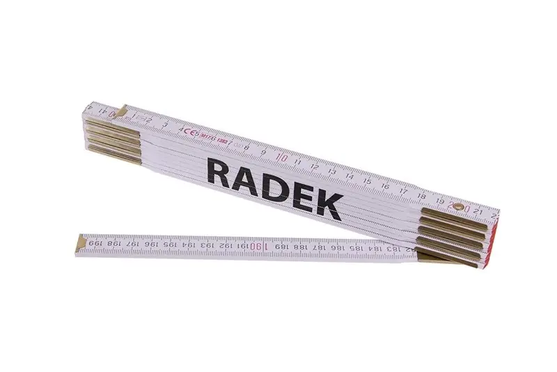 Metr skládací 2m RADEK (PROFI,bílý,dřevo) Nur Für Kurze Zeit