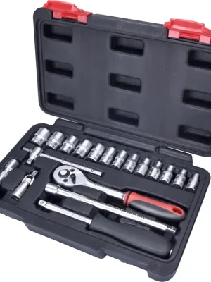 Billig hlavice nástrčné, sada 19ks, 1/4" , EXTOL PREMIUM 8818309