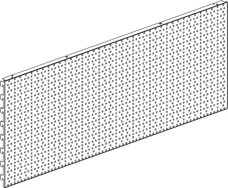 Zadní panel 200/625mm děrovaný !OBJ! Neue Ware