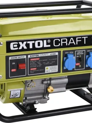 elektrocentrála benzínová, 6,5HP/2,8kW, EXTOL CRAFT 421000 Sonderangebot