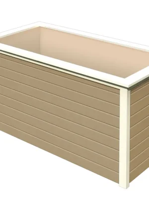 Super-Preis vyvýšený záhon KARIBU HOCHBEET 192 (88901) sandbeige