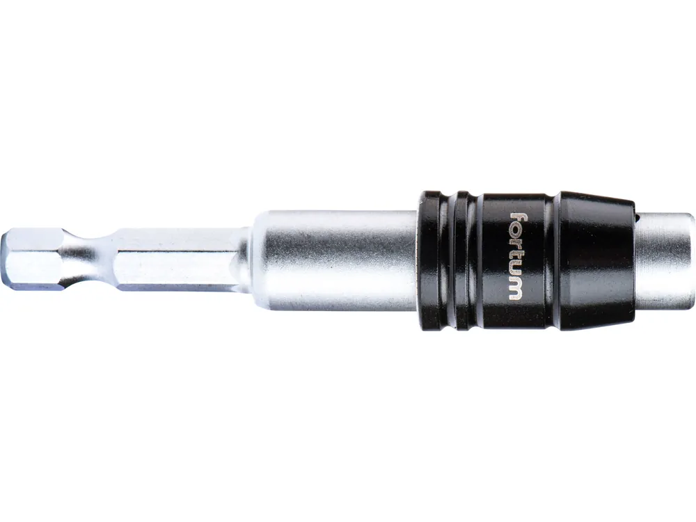 Finale Aktion držák hrotů do vrtačky, 1/4"x60mm, Quick-Lock, CrV, FORTUM-KITO 4743202