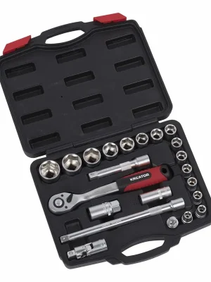 Bestpreis KRT500118 22-dílná gola sada 1/2" v kufru KREATOR