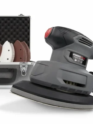 Mega-Angebot POWESET5 Vibrační mini delta bruska 140 W SET POWERPLUS