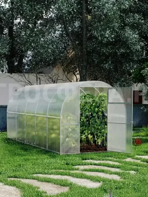 Skleník Agrosfera Kompakt, rozměry 2x4 m, polykarbonát 4 mm Preis Gesenkt