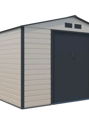 Zahradní domek G21 GAH 884 - 277 x 319 cm, béžovo šedý Letzte Chance