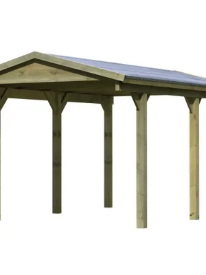 Sofort Bestellen carport KARIBU SATTELDACH 1 43468