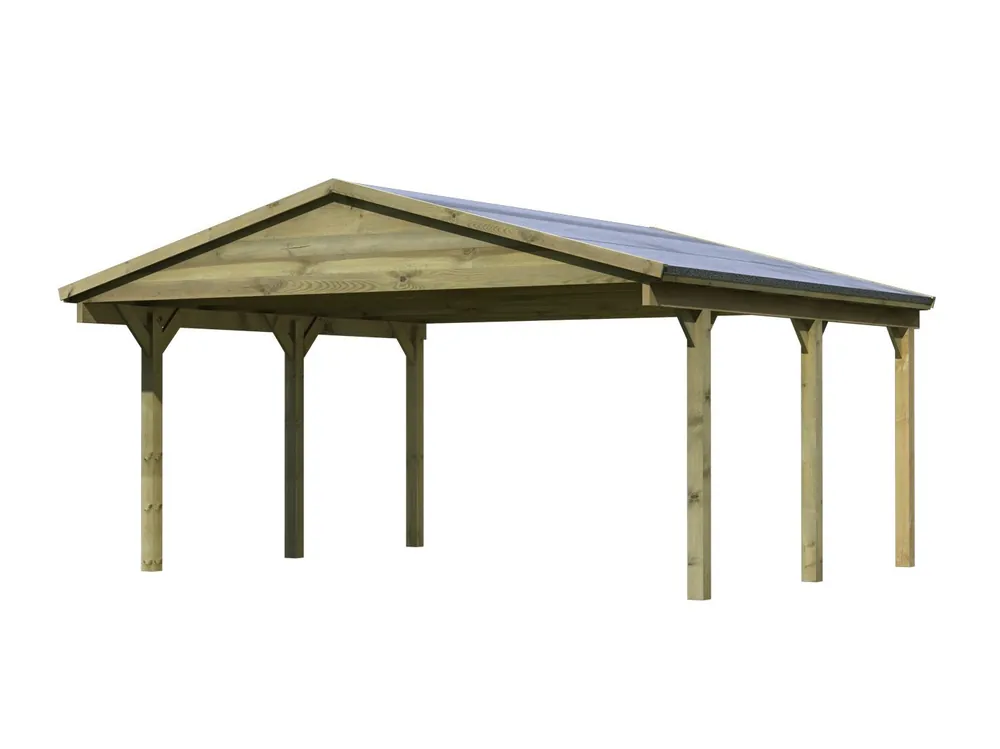 Angebot carport KARIBU SATTELDACH 3 43470