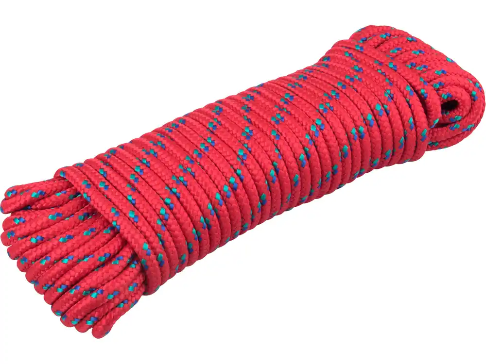 Ausverkauf šňůra pletená polypropylenová, ⌀6mm x 20m