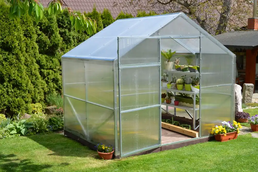 Schnäppchen skleník LANITPLAST DOMIK 2,6x6 m PC 6 mm