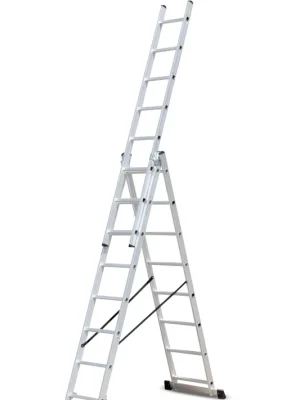 Žebřík hliníkový třídílný 3x6 Procraft PLA3.340 | PLA3.340 Angebot