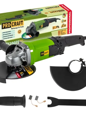 Bruska úhlová Procraft PW2200ES (PW1400ES), 180mm | PW2200ES Highlight