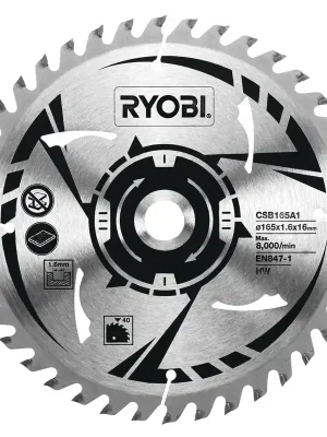 Ryobi CSB165A1 165mm kotouč do akumulátorové okružní pily Sonderangebot