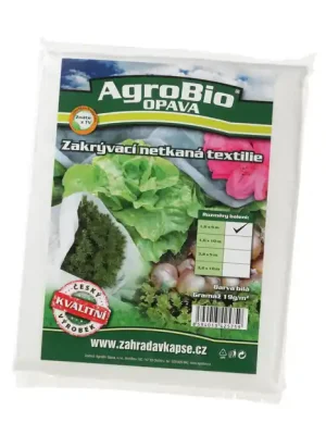 AgroBio BÍLÁ netkaná textilie, 1,6x5 m Neue Kollektion