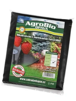 Bestseller AgroBio ČERNÁ netkaná textilie 50 g/m2, 3,2x5 m