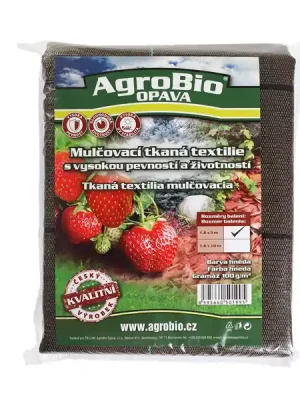 Garantierte Lieferung AgroBio HNĚDÁ tkaná textilie 100 g/m2, 1,6x5 m