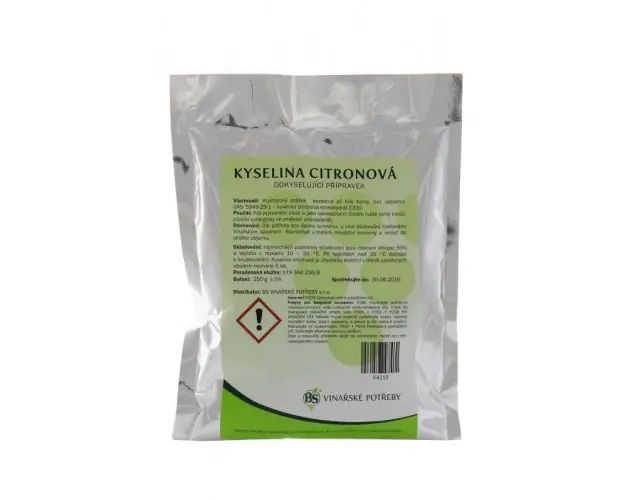 AgroBio Kyselina citronová, 250 g Expressversand