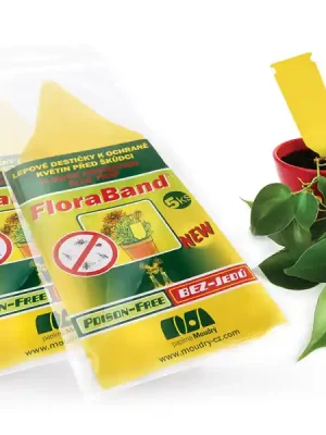 Begrenztes Angebot AgroBio PM Lepové šipky žluté FloraBand, 5 ks