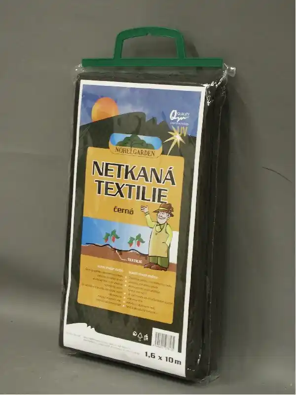 Top-Seller Mulčovací netkaná textilie 1,6 x 10 m, černá NOHEL GARDEN 00866