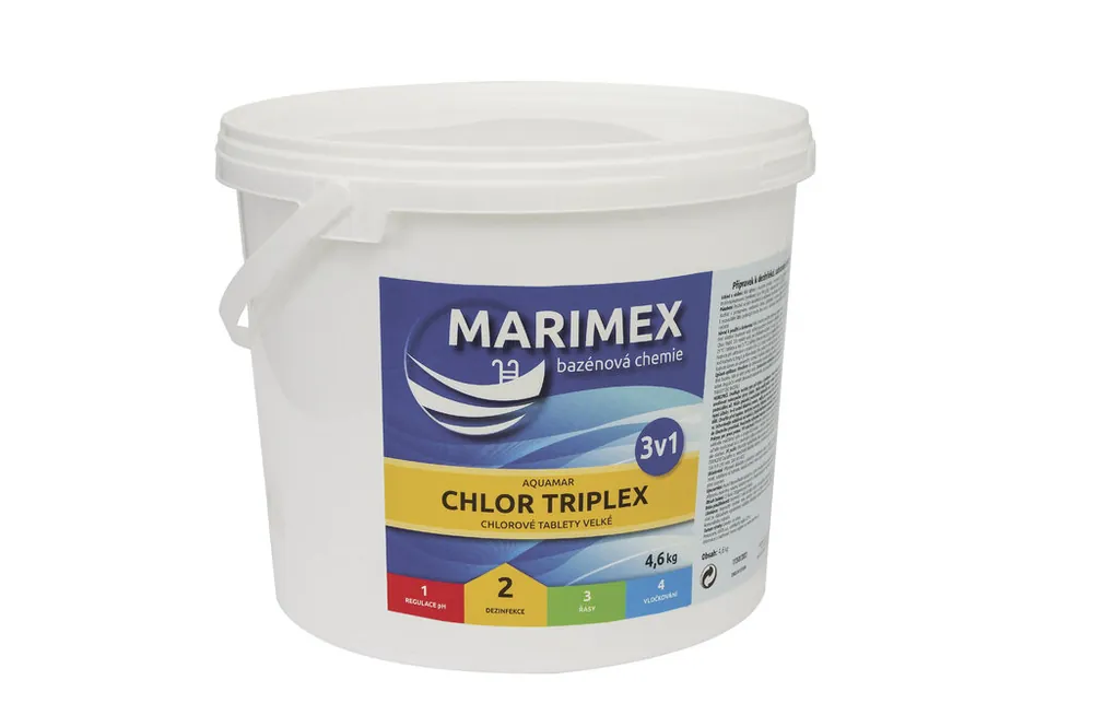 Rabatt Aquamar Chlor Triplex 4,6 kg MARIMEX 11301202
