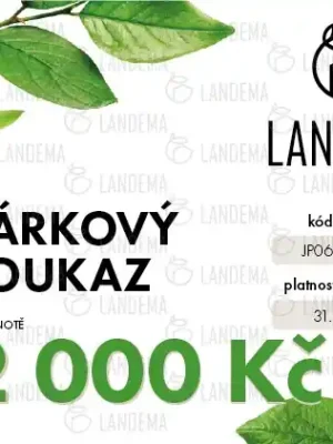 Elektronický dárkový kupón 2000 Kč Finale Aktion