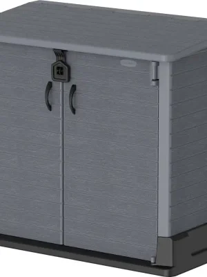 StoreAway Úložný box 850 l, 130 x 110 x 74 cm, plastový, šedý DURAMAX 86620 Top-Preis