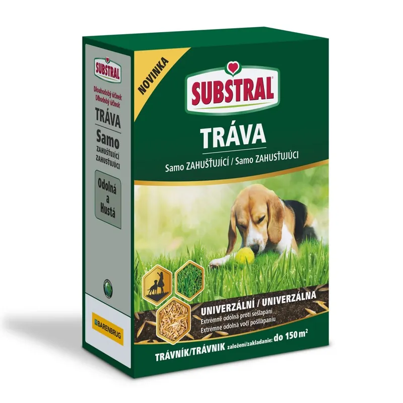 Rabatt Travní směs samozahušťující - univerzální 3 kg SUBSTRAL 1007112