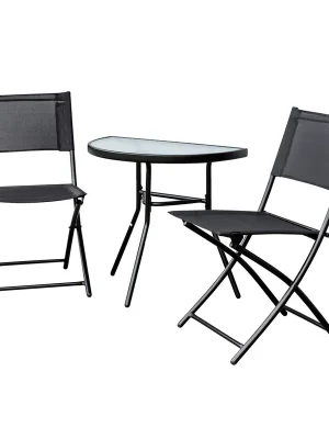 Marco Set balkónový 2+1, antracit HAPPY GREEN 50295001 Top-Angebot
