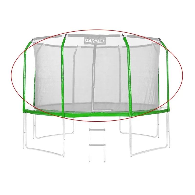 Markenware Sada krytu pružin a rukávů pro trampolínu 366 cm - zelená MARIMEX 19000782