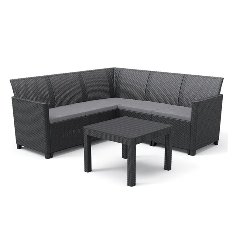 Billig Claire 5 Seat corner, grafit KETER 252711