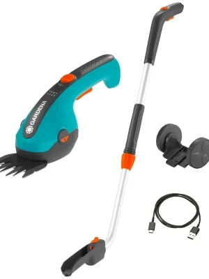 Direktkauf ClassicCut Li Akumulátorové nůžky na trávu s kolečky a teleskopickou násadou GARDENA 9886-20