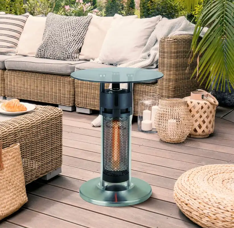 Monterey Venkovní topidlo se skleněnou deskou TEPRO 2142 Must-Have