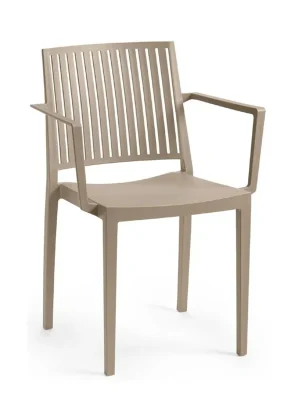 Bars Armchair Křeslo, taupe ROJAPLAST 461802 Neu