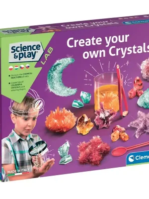 Dětská laboratoř GALILEO - výroba třpytivých krystalů Clementoni 104950216 Sale