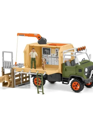 Velký záchranný vůz pro zvířata Schleich 102642475 Mega-Angebot