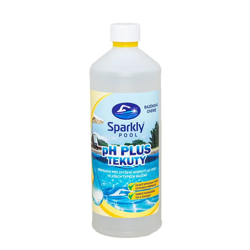 Schnäppchen pH plus tekutý 1 l SPARKLY POOL 938093