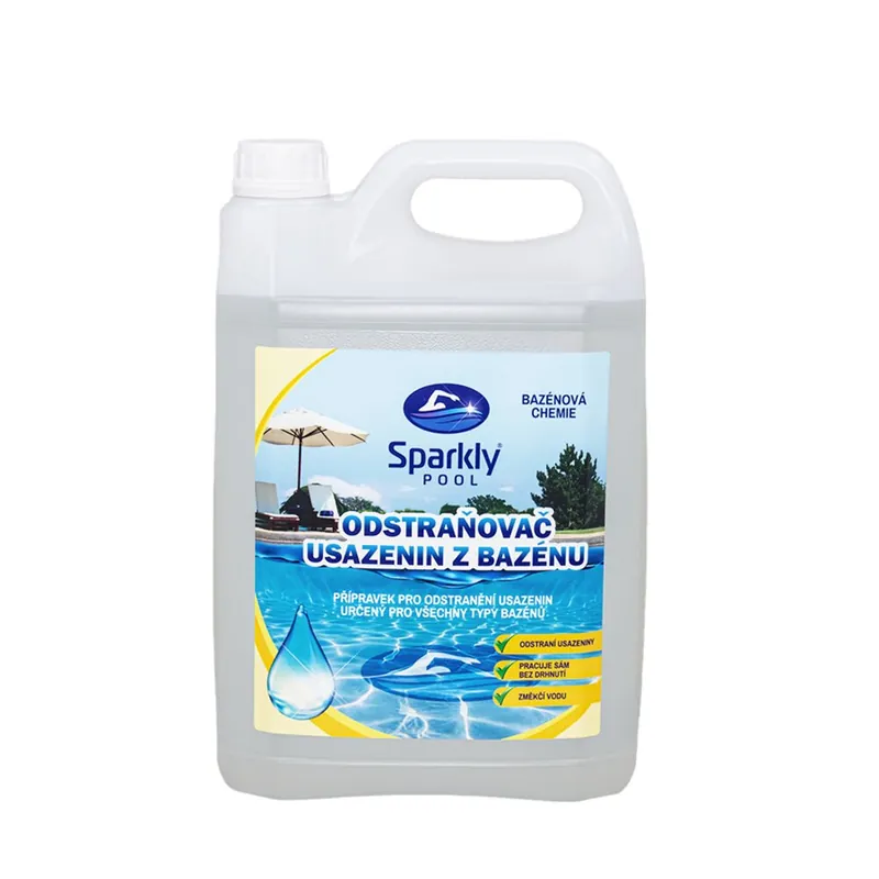 Solange Der Vorrat Reicht Čistič bazénu - odstraňovač usazenin 5 l SPARKLY POOL 938078